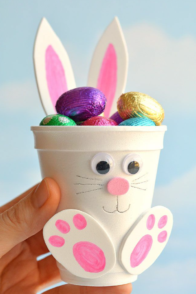 Paper Cup Easter Basket